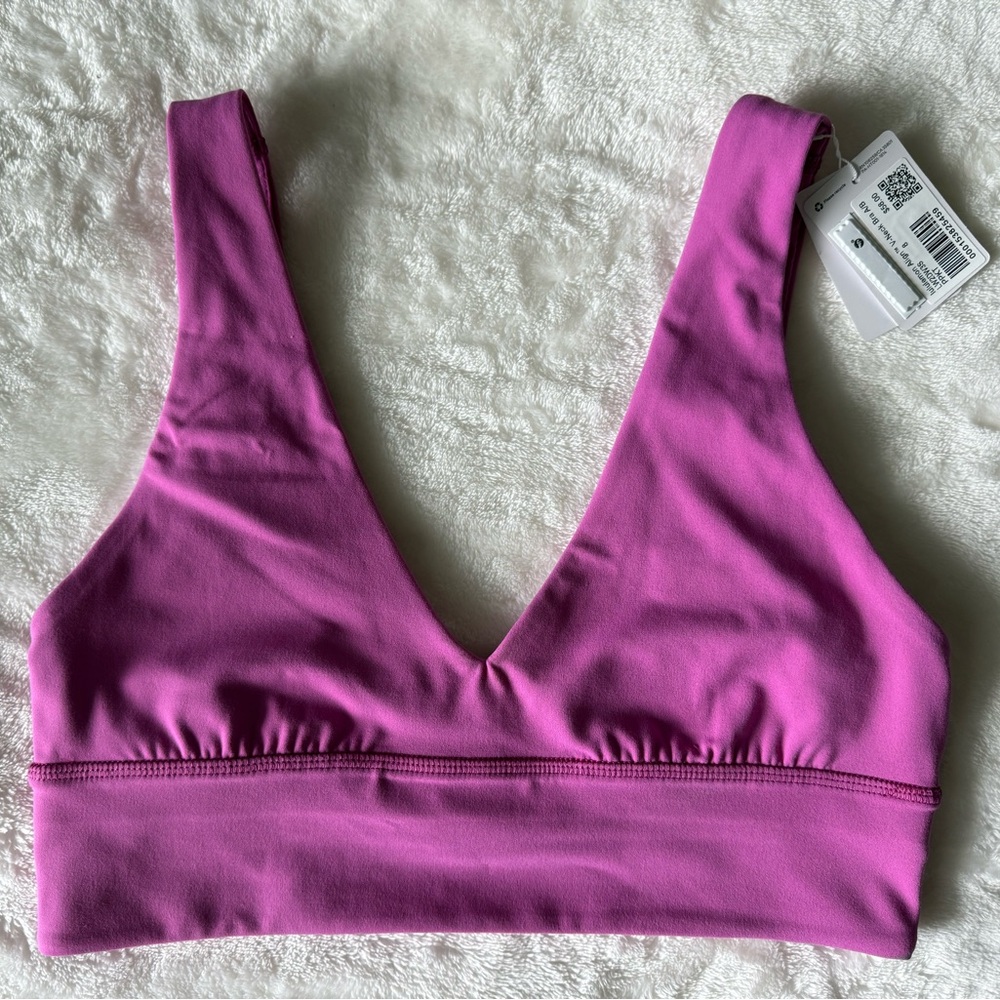 NWT Lululemon Align V-Neck Bra size 8 A/B cup